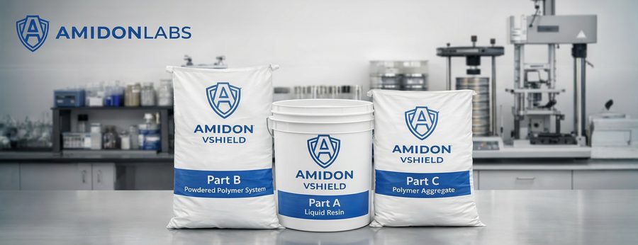 Amidon vShield product packaging
